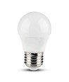E27 5W Smart Home kogel LED-lamp - G45, Tuya/Smart Life, werkt met Google Home, Alexa en smartphones