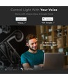 E27 5W Smart Home kogel LED-lamp - G45, Tuya/Smart Life, werkt met Google Home, Alexa en smartphones