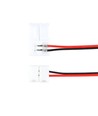 Flexibele connector voor LED-strips - Voor 3528 strips (8mm breed), 12V / 24V