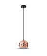 V-Tac koperen hanglamp - Ø20 cm, E27