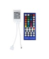 RGB+WW-controller met afstandsbediening - Alleen geschikt voor RGB+WW-strip, infrarood, 12V (96W), 24V (192W)