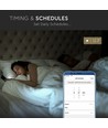 V-Tac 5W Smart Home LED-lamp - Tuya/Smart Life, werkt met Google Home, Alexa en smartphones, GU10 Spot