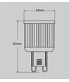 G9 3W LED-lamp
