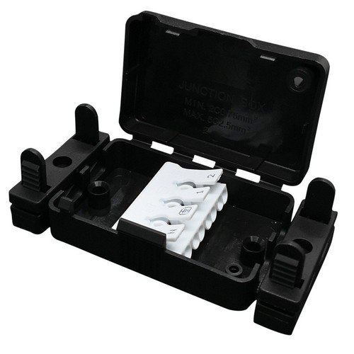 Slimme kabeldoos - IP20 binnenshuis, met kroonsteen en trekontlasting