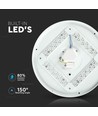 12W LED plafondlamp - Ø25,5cm, CCT, 3 lichtkleuren