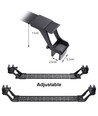 73-93 cm aquariumarmatuur - 20W LED, wit/blauw, verstelbaar