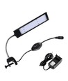 20 cm aquariumlamp - 7W LED, wit/blauw