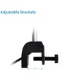 20 cm aquariumlamp - 7W LED, wit/blauw