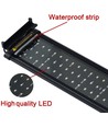 113-136 cm aquariumarmatuur - 32W LED, wit/blauw, verstelbaar