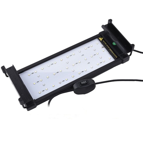 48-70 cm aquariumarmatuur - 11W LED, wit/blauw, verstelbaar