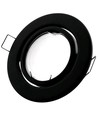 GU10/MR16 Downlight kit - Zonder lichtbron, Zwart, Zaagmaat: Ø7 cm, Afmetingen: Ø9 cm