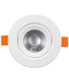 7W Ø10cm LED inbouwspot - Zaagmaat: Ø8 cm, Afmetingen: Ø10 cm, Ingebouwde driver