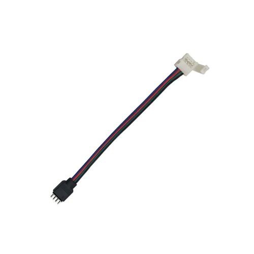 Flexibele mannelijke connector voor RGB-strips - 12V / 24V