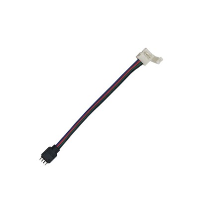 Flexibele mannelijke connector voor RGB-strips - 12V / 24V