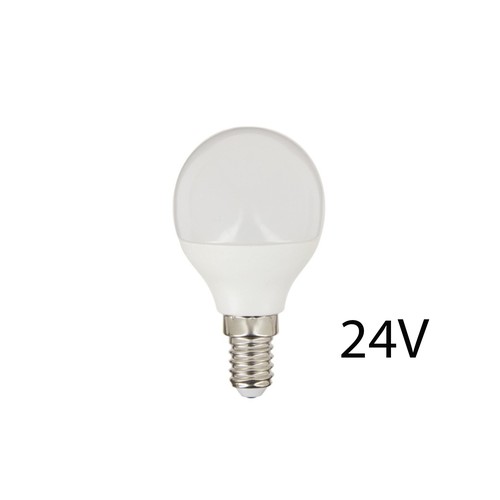 E14 4,5W LED-lamp - 24V DC, P45