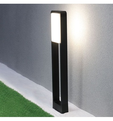 V-Tac 10W LED tuinlamp - Zwart, 80 cm, IP65, 230V