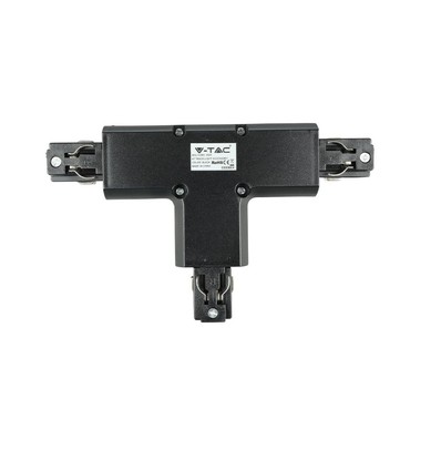 T-connector voor rails - Zwart