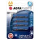 AA 4-pack AgfaPhoto batterij - Alkaline, 1,5V