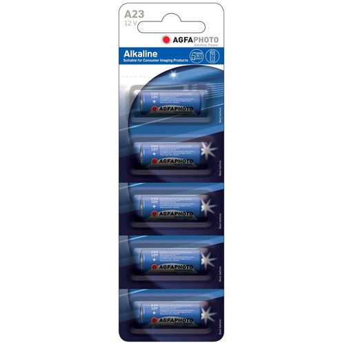 LR23A/A23 5-pack AgfaPhoto batterij - Alkaline, 12V
