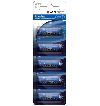 LR23A/A23 5-pack AgfaPhoto batterij - Alkaline, 12V