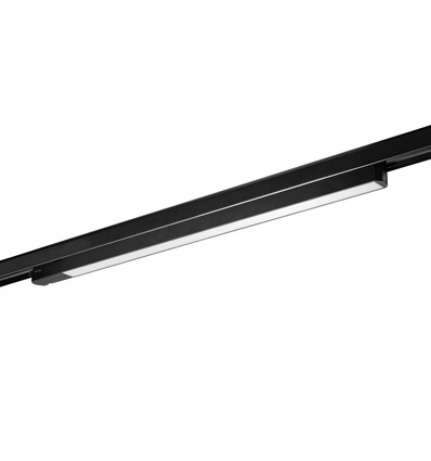 20W 3-fase RA90 LED-railverlichting - 60 cm, Zwart