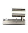 GU10 Wandlamp m. sensor - IP44 buiten, roestvrij, zonder lichtbron