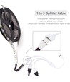 RGB+WW kabel 3-weg splitter - 12/24V, wit