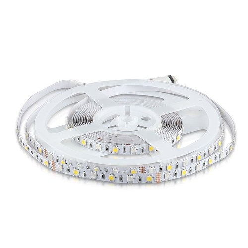 V-Tac 10,8W/m RGB+NW LED-strip - 5m, 60 LED per meter