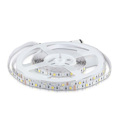 V-Tac 10,8W/m RGB+NW LED-strip - 5m, 60 LED per meter