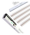 Troldtekt LED Zigbee railset 4x120 cm - CCT, verzonken, Akustilight