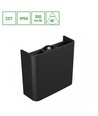 2W Luna up/down wandlamp - IP54 buiten, CCT, 3 lichtkleuren, zwart, incl. lichtbron