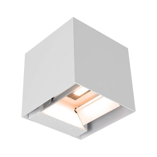 3W Wandlamp op zonne-energie LED - IP65, Wit, sensor