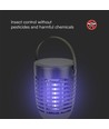 V-Tac zonnecel insectenlamp - Zwart, 3-in-1, IP24