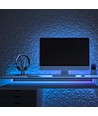 5m 10W/m Blauwe COB-LED strip - 24V DC, IP67, 320 LED's per meter, COB LED