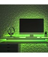 5m 10W/m Groene COB-LED strip - 24V DC, IP67, 320 LED's per meter, COB LED