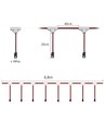 11W per trede Trap LED COB-strip-set - 24V DC, IP20, Tot 16 treden