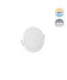 Outlet: 22W Smart Home LED inbouwpaneel - Tuya/Smart Life, Google Home en app, Zaagmaat: Ø20,5 cm, Afmetingen: Ø21,5 cm