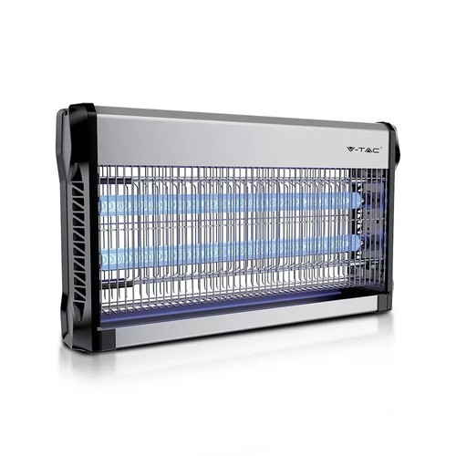 V-Tac insectenlamp - 2x15W, binnen, UV-licht, dekt 100m2