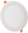Ø22 cm LED inbouwpanel, 18W - Zaaggat: Ø20,2 cm