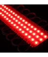 1,1W per stuk Waterdichte rode LED-module - 12V DC, IP66, perfect voor borden en speciale oplossingen