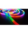 5m RGBIC Neon flex slang - USB, Gevlochten touw, Bluetooth App, afstandsbediening, Complete set