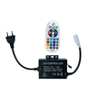 230V RGB CLIP-ON controller - Inclusief eindkap, voor 230V, geheugenfunctie, 100 m