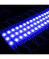 Waterdicht blauw LED-module - 1,1W per stuk, IP66, 12V, Perfect voor borden en speciale toepassingen