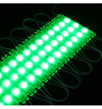 1,1W LED-module - 12V DC, IP66, waterdicht groen, perfect voor borden en speciale oplossingen