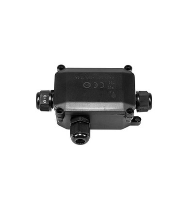 3-weg kabeldoos - Voor doorlussen, IP65 waterdicht