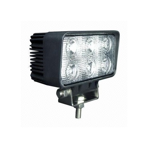 18W LED werklamp, 12V / 24V - Koud wit, auto, vrachtwagen, tractor, aanhanger, hulpverleningsvoertuigen