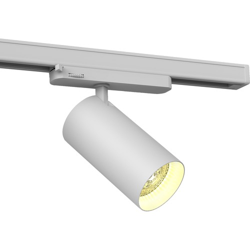 30W 3-fasen RA90 Philips LED spanningsrailspot - 100 lm/W, 36 graden, Wit