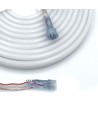 16W/m Waterdichte RGBIC Neon Flex strip - 20m, 96 LED per meter, 24V, 8x16, IP65