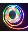 5m RGBIC Neon Flex complete set 7x14 neonflex - USB, Bluetooth app, afstandsbediening