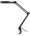 LED loeplamp met klem 8W - Zwart